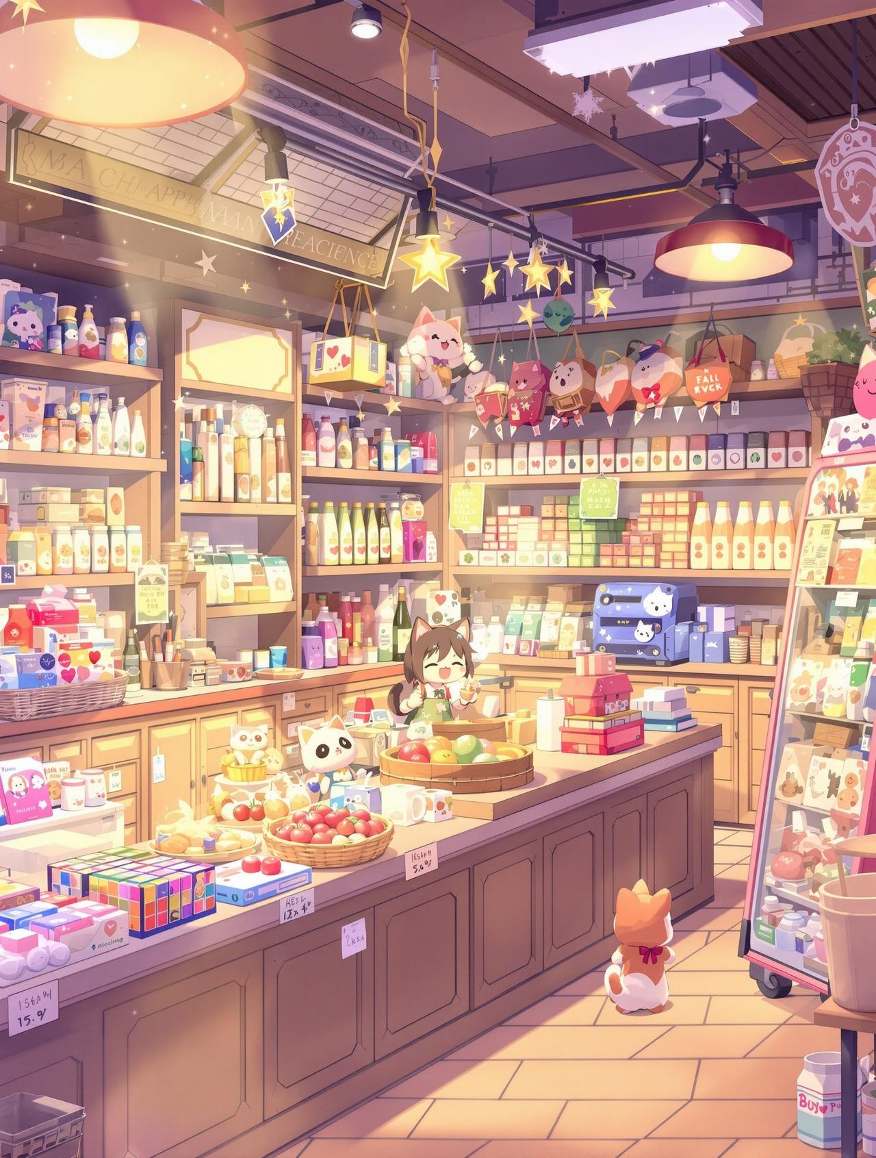 伦理动漫网原创漫画《异世界便利店》封面 - 原创、奇幻、搞笑题材