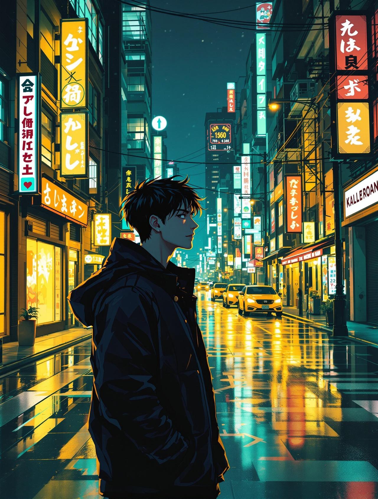 伦理动漫网原创漫画《都市夜语》封面 - 都市、职场、治愈题材